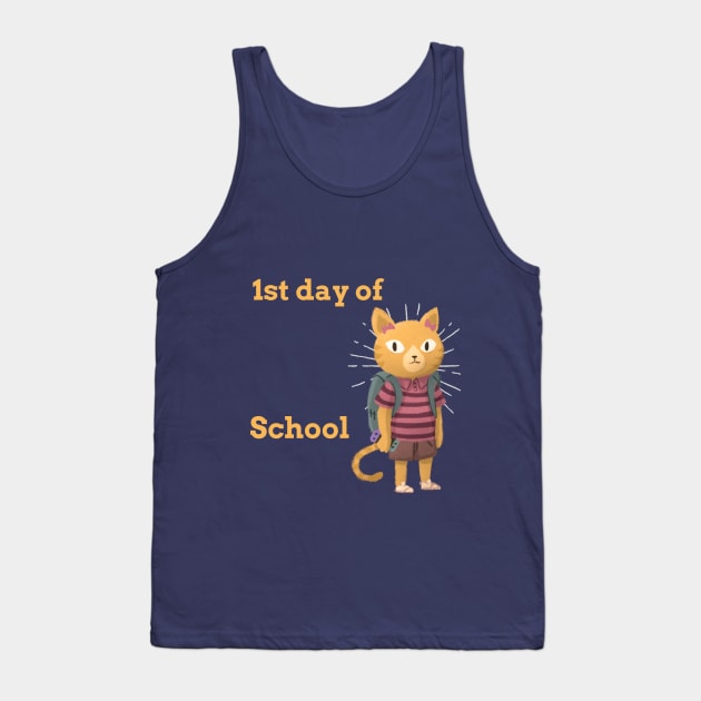 1st day at school Tank Top by Zipora